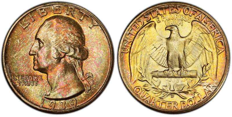 1939 Washington Quarter