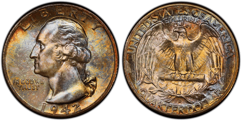 1942 (D) Washington Quarter