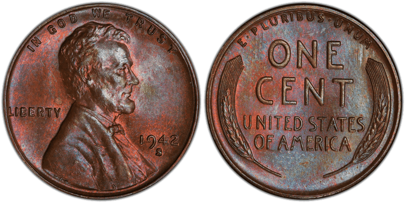 1942 (S) Lincoln Wheat Cent