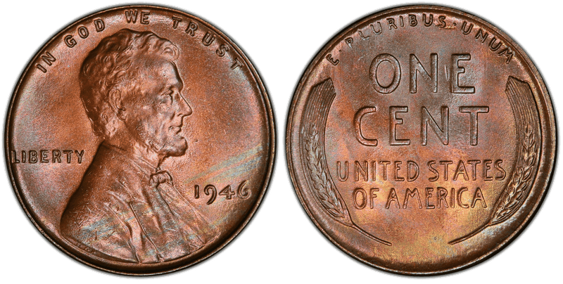 1946 Lincoln Wheat Cent