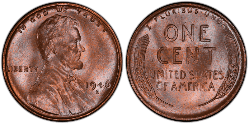 1946 (S) Lincoln Wheat Cent