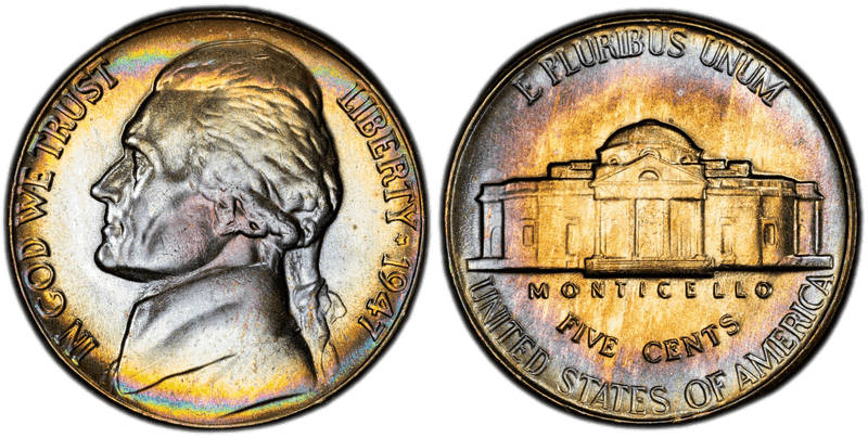 1947 Jefferson Nickel