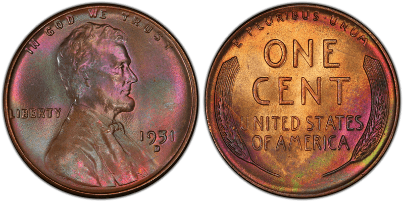 1951 Lincoln Wheat Cent