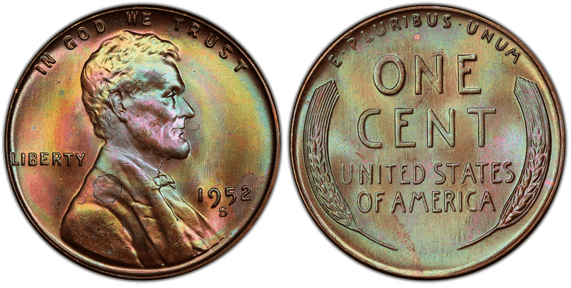 1952 (S) Lincoln Wheat Cent
