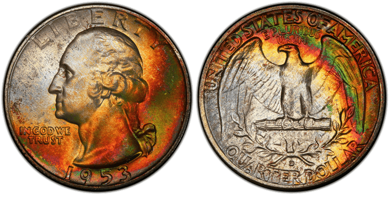1953 Washington Quarter