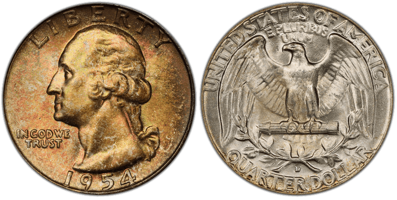 1954 Washington Quarter