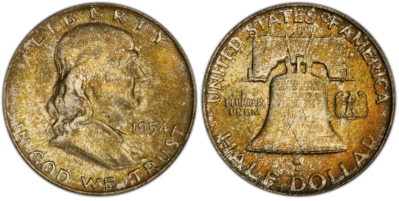 1954 Franklin Half Dollar
