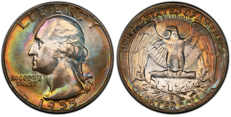 1955 Washington Quarter