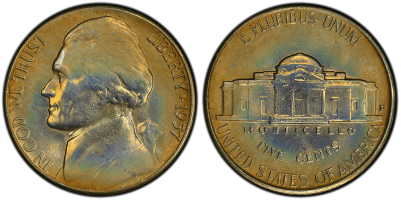 1957 Jefferson Nickel