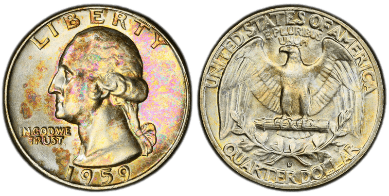 1959 Washington Quarter