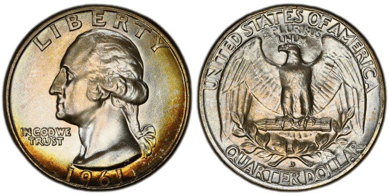 1961 Washington Quarter