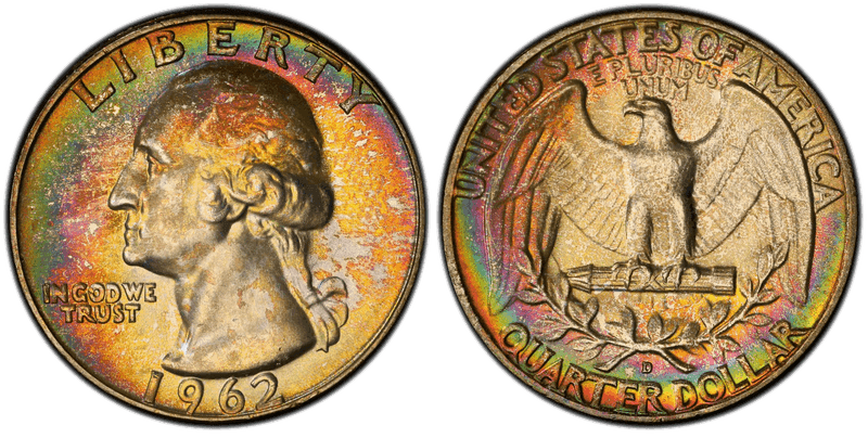 1962 Washington Quarter
