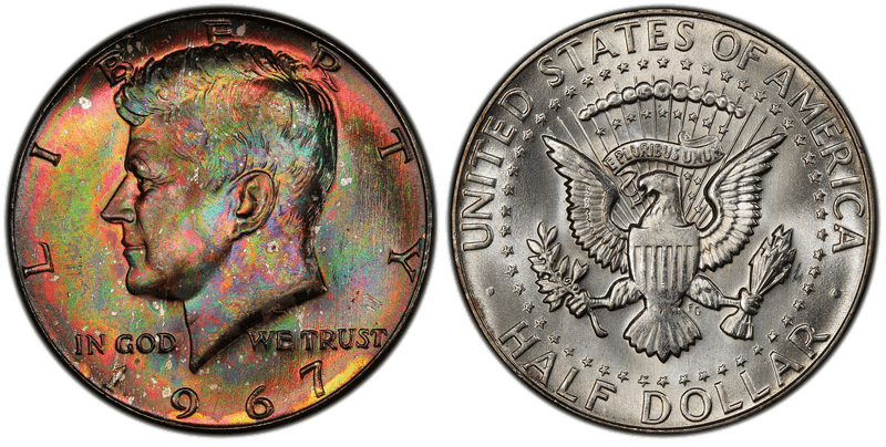 1967 Kennedy Half Dollar