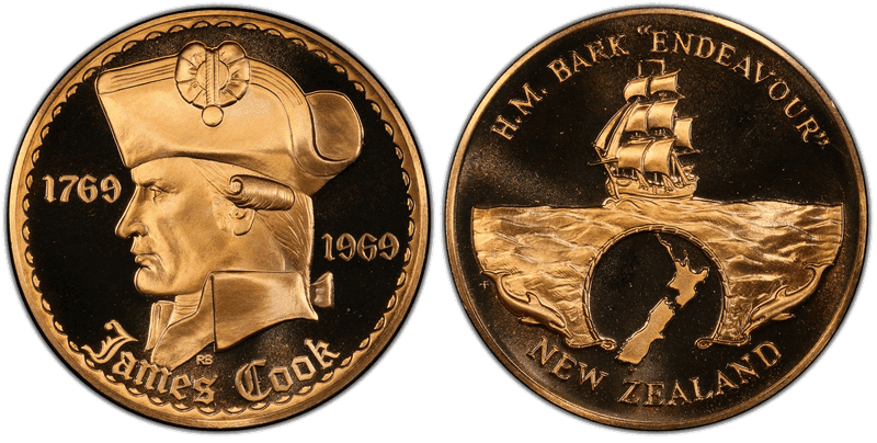 1969-FM Medal 200th Anniv. of James Cook