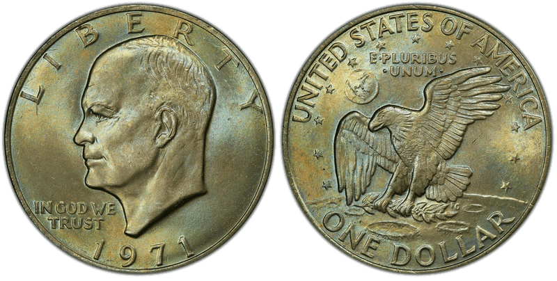 1971 Eisenhower Dollar
