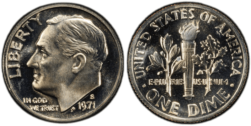 1971 (S) Proof Roosevelt Dime