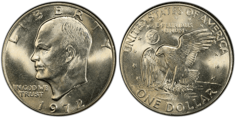 1972 Eisenhower Dollar