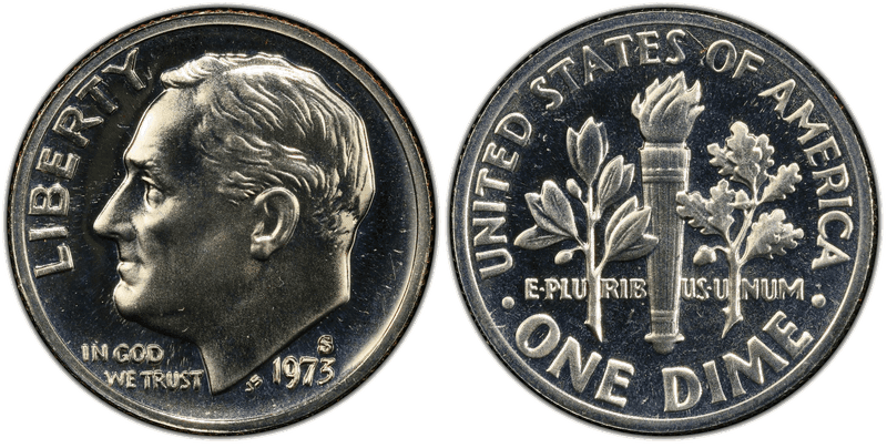 1973 (S) Proof Roosevelt Dime