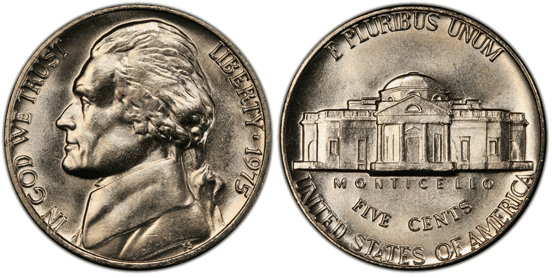 1975 Jefferson Nickel