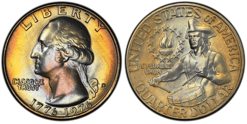 1976 Washington Quarter (Bicentennial)