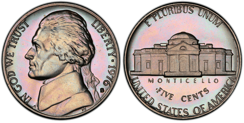 1976 (S) Proof Jefferson Nickel