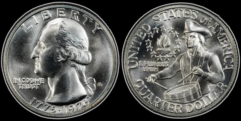 1976 (S) Silver Washington Quarter