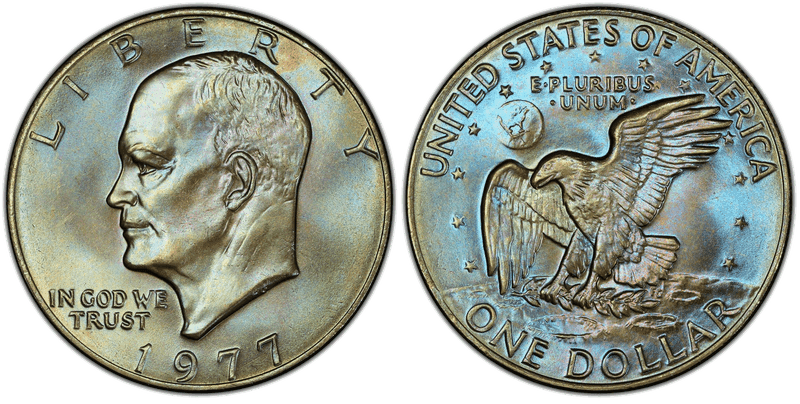 1977 Eisenhower Dollar