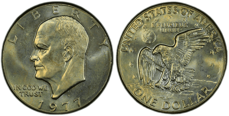 1977 Eisenhower Dollar