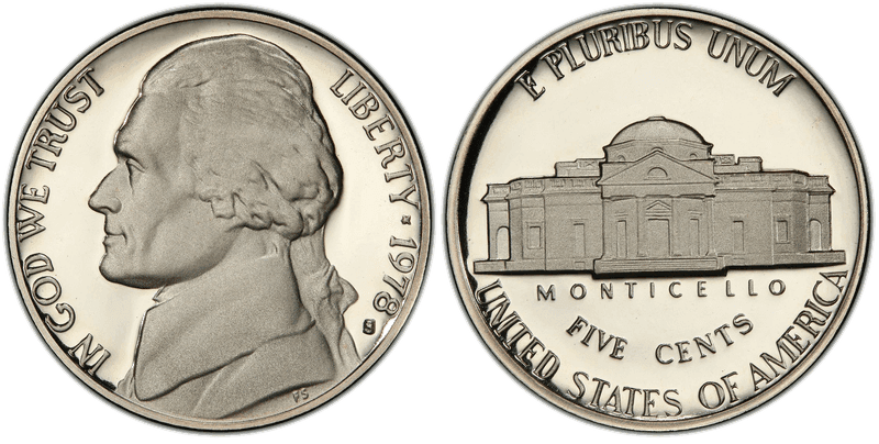 1978 (S) Proof Jefferson Nickel