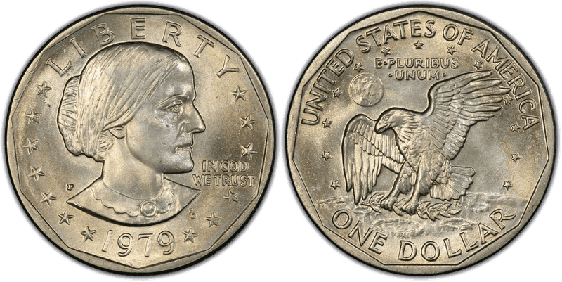 1979 (P) Susan B. Anthony Dollar