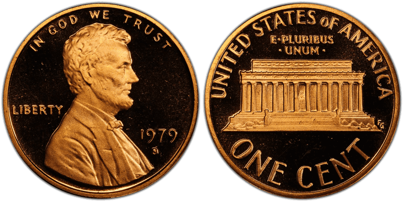 1979 (S) Lincoln Memorial Cent - Proof Type 1