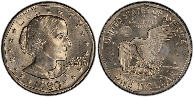 1980 Susan B. Anthony Dollar