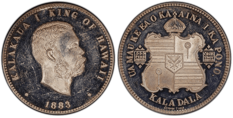 1982 Hawaiian Medal - Kalakaua Centennial Kala Dala