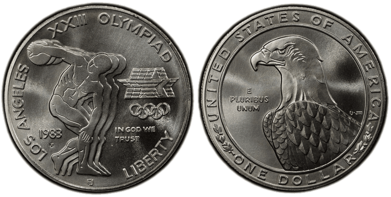 1983 (P) Olympic Dollar