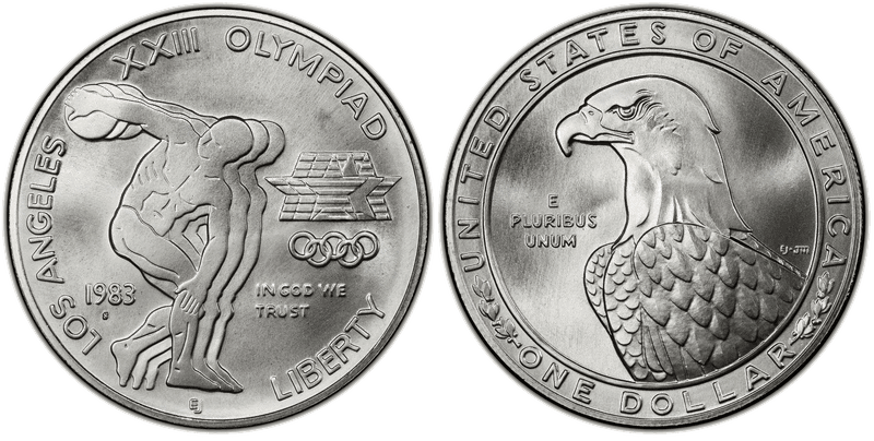 1983 (S) Olympic Dollar