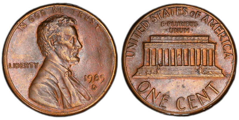 1985 Lincoln Cent