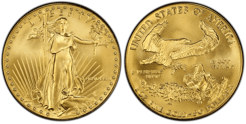 1986 American Eagle Fifty Dollar Gold
