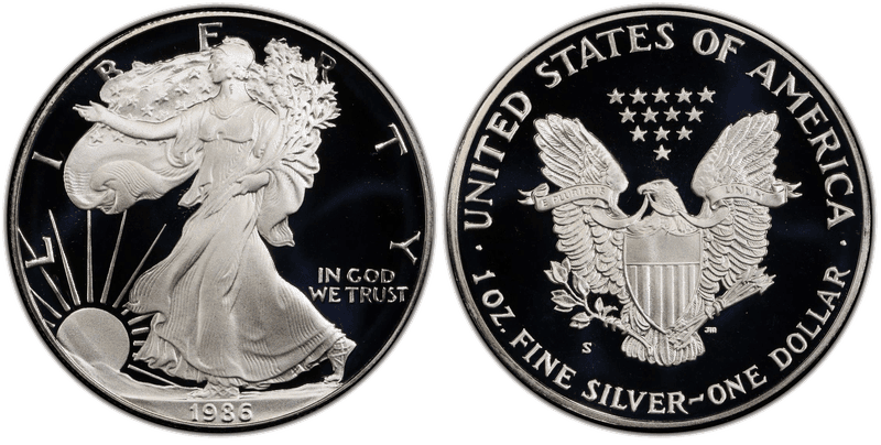 1986 (S) Proof American Silver Eagle