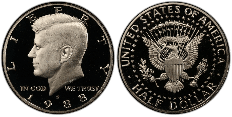 1988 (S) Proof Kennedy Half Dollar