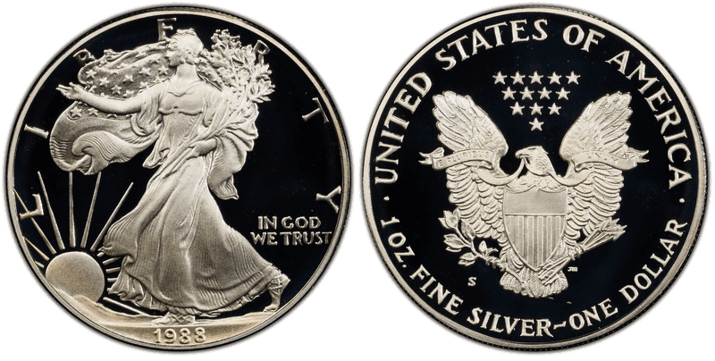 1988 (S) Proof American Silver Eagle