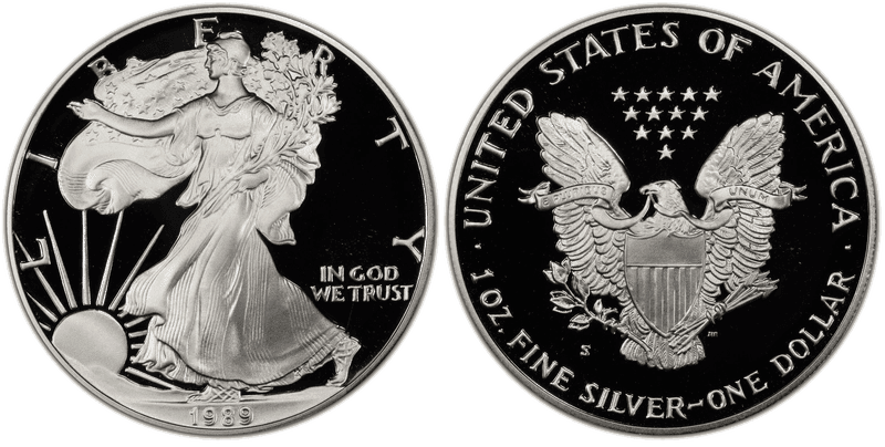 1989 (S) Proof American Silver Eagle
