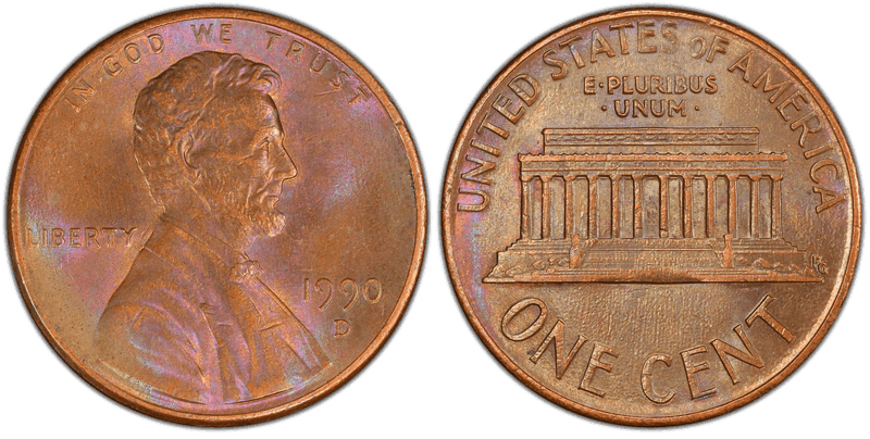 1990 Lincoln Cent