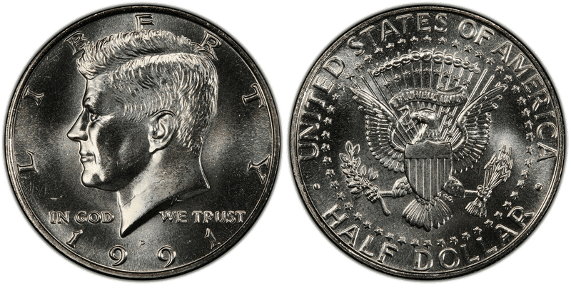 1991 (P) Kennedy Half Dollar