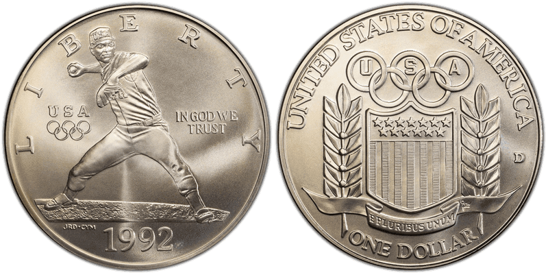 1992 XXV Olympiad Commemorative Dollar