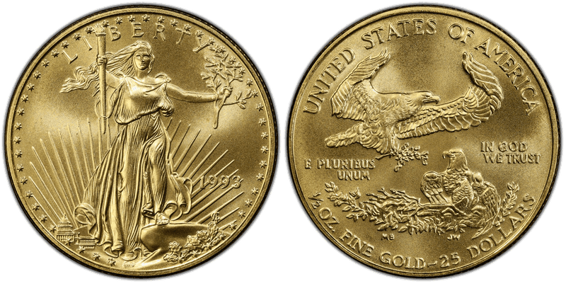 1993 American Eagle Twenty Five Dollar Gold