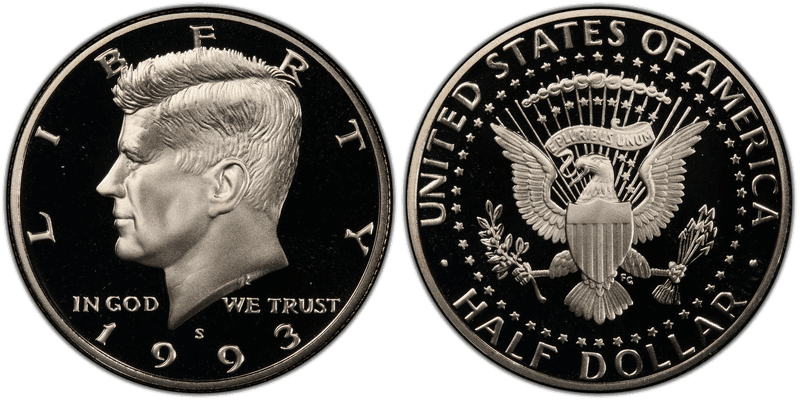 1993 (S) Proof Kennedy Half Dollar