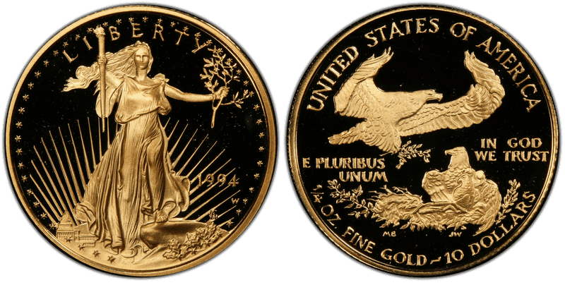 1994 (W) Proof American Eagle Ten Dollar Gold