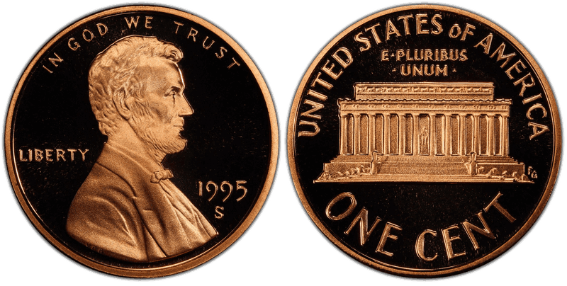 1995 (S) Proof Lincoln Memorial Cent