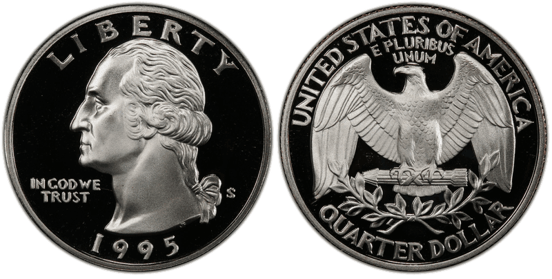 1995 (S) Proof Washington Quarter