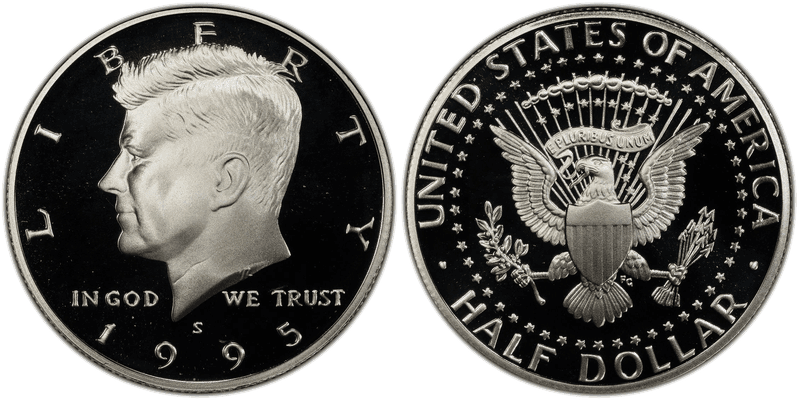 1995 (S) Proof Silver Kennedy Half Dollar